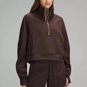 Lululemon Scuba Oversized Funnel-Neck Half Zip